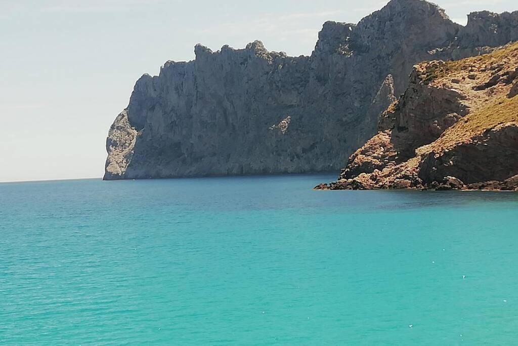La Miranda Villa Cala de Sant Vicenc Buitenkant foto